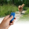 Pet Cat Dog Training Clicker Műanyag Új Dog Click Trainer Hordozható Kiegészítő Állítható csuklópánt Hangkulcstartó Kutya Kellék