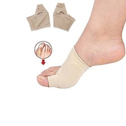 2db/1pár Bunion Corrector Gel Pad Stretch Nylon Hallux Valgus Protector Guard Lábujjleválasztó ortopédiai kellékek Lábápoló