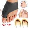 2db/1pár Bunion Corrector Gel Pad Stretch Nylon Hallux Valgus Protector Guard Lábujjleválasztó ortopédiai kellékek Lábápoló