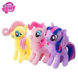 22-40 cm Én kicsi pónim játék, töltött plüss baba Pinkie Pie Rainbow Dash Film és TV Unikornis játékok A barátság varázslatos aj