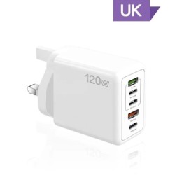 Supercharge USB Type C kábel QC3.0 120W PD szupergyors töltő Samsung iPhone Xiaomi Huawei univerzális 5 portos gyorstöltőhöz