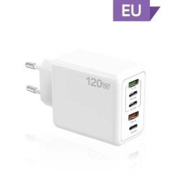 Supercharge USB Type C kábel QC3.0 120W PD szupergyors töltő Samsung iPhone Xiaomi Huawei univerzális 5 portos gyorstöltőhöz