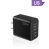 Supercharge USB Type C kábel QC3.0 120W PD szupergyors töltő Samsung iPhone Xiaomi Huawei univerzális 5 portos gyorstöltőhöz