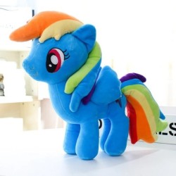 22-40 cm Én kicsi pónim játék, töltött plüss baba Pinkie Pie Rainbow Dash Film és TV Unikornis játékok A barátság varázslatos aj