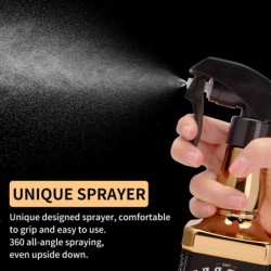 500 ml-es bevonat fodrász spray palack porlasztó tartály fodrász kellékek hajeszközök vízpermetező fodrász spray palack