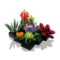 Moc Bouquet Orchidea blokk virág Pozsgás cserepes építőkockák FIT 10311 Romantic Kit összeszerelés Építőjáték játék lánynak