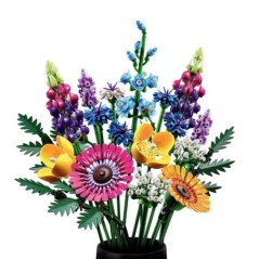 Moc Bouquet Orchidea blokk virág Pozsgás cserepes építőkockák FIT 10311 Romantic Kit összeszerelés Építőjáték játék lánynak