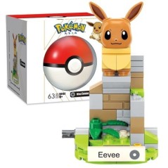 Pokémon Mini Pikachu-karmos daru építőkockák Charizard Pikachu Squirtle Bulbasaur összeállítás Modell Oktató gyerekjáték ajándék