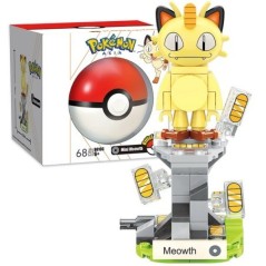 Pokémon Mini Pikachu-karmos daru építőkockák Charizard Pikachu Squirtle Bulbasaur összeállítás Modell Oktató gyerekjáték ajándék