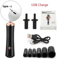 USB Recharge Eyelash Glue Shaker elektromos ébresztő eszköz tetováló festék pigment folyékony rázógép szempilla hosszabbító kell