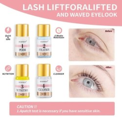 ICONSIGN Lash Lift és szemöldökfestő készlet lifting szempillák szemöldök laminálás szempilla lifting készlet szem smink eszközö