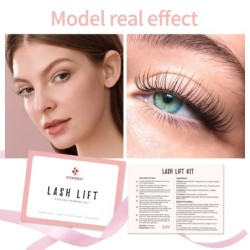 ICONSIGN Lash Lift Kit Keratin Eyelash Perm szett Lifting szempilla Tartós Göndörödés 6-8 hétig Szempilla Smink Szalon Beauty