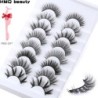 5/8 pár 3D Mink Lashes természetes műszempillák drámai volumenű műszempillák smink szempilla hosszabbító selyem szempillák