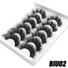 GROINNEYA műszempillák macskaszem bolyhos műszempillák 8D Wispy Lashes 5/6 páros csomag drámai hosszú, vastag volumen szempillák