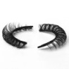 10 pár szempilla D Curl Russian Lashes 3D Mink szempilla Újrafelhasználható bolyhos orosz csíkos szempillák