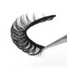 10 pár szempilla D Curl Russian Lashes 3D Mink szempilla Újrafelhasználható bolyhos orosz csíkos szempillák