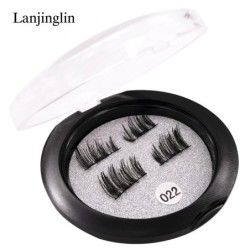 1 pár Mágneses szempilla Puha természetes haj Mink Lashes 3D Mink Fake Lash Dramatic EyeLashes Smink eszköz hosszabbító műszempi