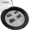 1 pár Mágneses szempilla Puha természetes haj Mink Lashes 3D Mink Fake Lash Dramatic EyeLashes Smink eszköz hosszabbító műszempi