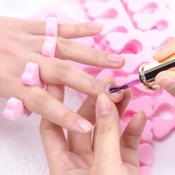 Nail Art Lábujj elválasztók Ujjak Láb Szivacs Puha UV Gél Lakk Szépségeszközök Manikűr Pedikűr Pack Körömkészletek