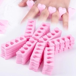 Nail Art Lábujj elválasztók Ujjak Láb Szivacs Puha UV Gél Lakk Szépségeszközök Manikűr Pedikűr Pack Körömkészletek