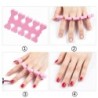 Nail Art Lábujj elválasztók Ujjak Láb Szivacs Puha UV Gél Lakk Szépségeszközök Manikűr Pedikűr Pack Körömkészletek