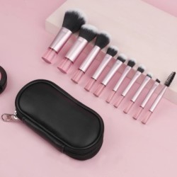 10 db Mini RT smink ecset készlet púder szemhéjpúder alapozó arcpirosító keverő korrektor Beauty sminkeszközök ecset professzion