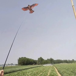 Emulation Flying Hawk Kite madárriasztó Drive Bird Kite madárriasztó a Garden Scarecrow Yard madárriasztóhoz