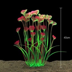 Mesterséges akváriumdekorációs növények műanyag vízi növények víz alatti növények akváriumi kiegészítők dekoráció Piante akváriu