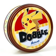 58styles Pokemon Dobble Kártyák Pikachu Spot It játék Játék fémdobozzal Családi Társasjáték Piros Sportállatok Ünnepi gyerekek A