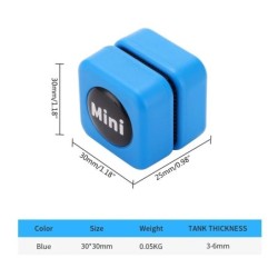 J2FB akváriumi üvegtisztító erős mágneses algák mágneses tisztítóeszköz kaparó mini úszókefe kisméretű akváriumhoz