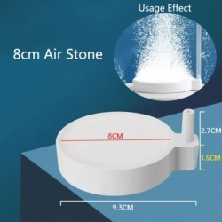 1db 35/50/80 mm-es akváriumi akvárium levegőköves oxigén levegőztető légbuborékos tószivattyú hidroponikus oxigéntartozékok nagy