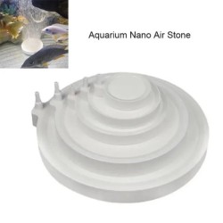 35/50/80/100 mm-es akvárium Nano Air Stone Oxigén Levegőztető Légbuborékos tószivattyú Hidroponikus oxigénellátási tartozékok