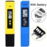 PH Meter & TDS Meter Digital Water Quality Tester 0-14 PH Meter Tester 0-9990PPM TDS&EC LCD Water Purity PPM Aquarium Filter