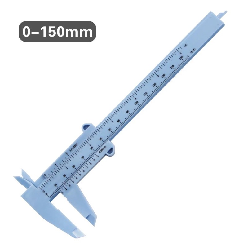 150 mm-es szemöldökmérő vonalzó, szemöldökfeltérképező nóniusz tolómérő, kettős léptékű műanyag vonalzó szemöldöktetováló szemöl