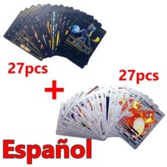 81-36 db Pokémon Kártya Német Spanyol Francia Angol Vmax GX Energy Card Pikachu Ritka Gyűjtemény Battle Trainer Fiúk Ajándék Ját