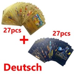 81-36 db Pokémon Kártya Német Spanyol Francia Angol Vmax GX Energy Card Pikachu Ritka Gyűjtemény Battle Trainer Fiúk Ajándék Ját