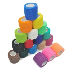 1 db 5cmx4,6m Tattoo Grip Bandage Tattoo Grip Tape Cover Wrap Ujj Csuklóvédő Nem szőtt elasztikus tetováló kötés