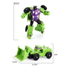 Átalakulás 6 az 1-ben MINI Devastator 22 cm-es Akciófigura Robot Műanyag Játékok LEGJOBB AJÁNDÉK Gyermek Gyerek Új