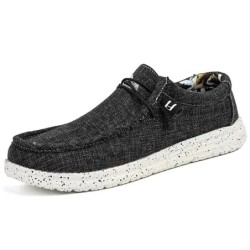 Canvas Férfi Cipők Új Férfi Loafer Könnyű, Puha Talp, Légáteresztő Slip-On Sétáló Alkalmi Férfi Cipők Nagy méret 40-47