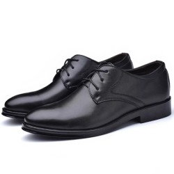 Férfi Cipők Fekete Bőr Alkalmi Férfi Cipők Oxfords Férfi Esküvő Irodai Cipő Férfi zapatos de hombre Nagy méretű