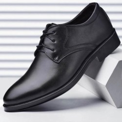 Férfi Cipők Fekete Bőr Alkalmi Férfi Cipők Oxfords Férfi Esküvő Irodai Cipő Férfi zapatos de hombre Nagy méretű