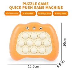 Továbbfejlesztett Pop Light és Quick Push Game Fidget játékok gyerekeknek Felnőtt stresszoldó Érzékszervi játékok Fiúknak és lán