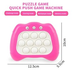 Továbbfejlesztett Pop Light és Quick Push Game Fidget játékok gyerekeknek Felnőtt stresszoldó Érzékszervi játékok Fiúknak és lán