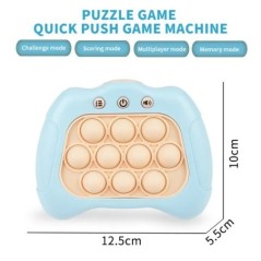 Továbbfejlesztett Pop Light és Quick Push Game Fidget játékok gyerekeknek Felnőtt stresszoldó Érzékszervi játékok Fiúknak és lán