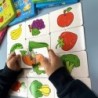 Baba rejtvényjátékok gyerekeknek Állatok Gyümölcs teherautó Illesztő játékok Montessori játékok gyerekeknek 1 2 3 éves fiúk lány