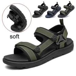 Vanmie Sandal Férfi 2023 Nyári Férfi Szandál Szabadidő Strandszandál Férfi nyári Cipők Könnyű szabadtéri szabadidős cipők