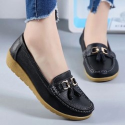 Női cipők Slip On Loafers Női mokaszinok Alkalmi Lapos Cipők Női Alkalmi cipők