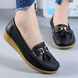 Női cipők Slip On Loafers Női mokaszinok Alkalmi Lapos Cipők Női Alkalmi cipők