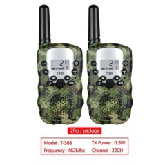 Kids Walki Talki 2db Mobil kézi adó-vevő telefon Rádió Interfon 6KM Mini Játékok Talkie Walkie Ajándékok Fiú Lány Tablet