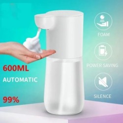 380 ml automata habszappan P11 adagoló Fürdőszoba intelligens kézi mosógép USB töltéssel ABS 4 fokozatban állítható